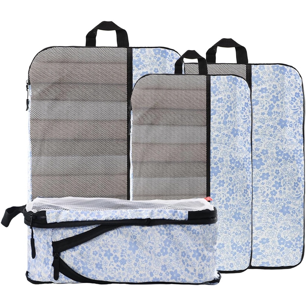 Floral Travel Packing Cubes Set of 4
